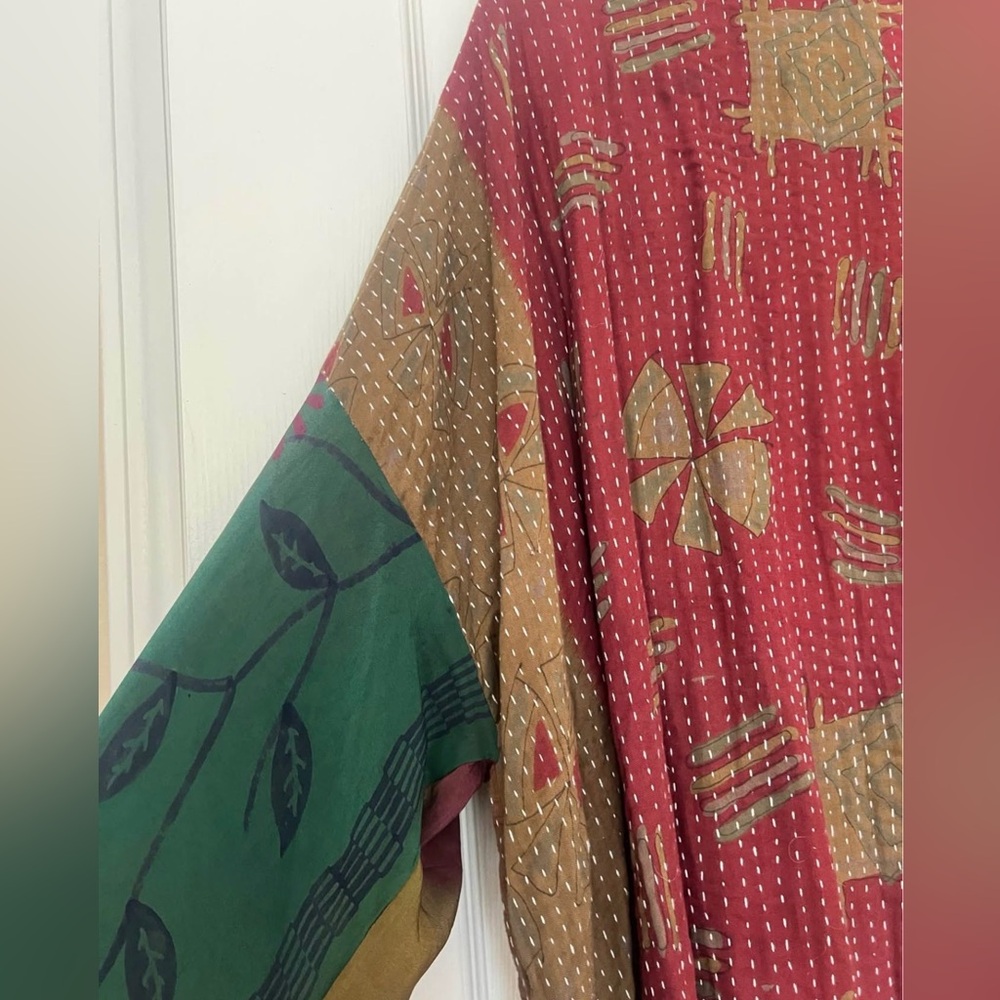 Kantha Bae Overdyed Kimono - Picture 9 of 10